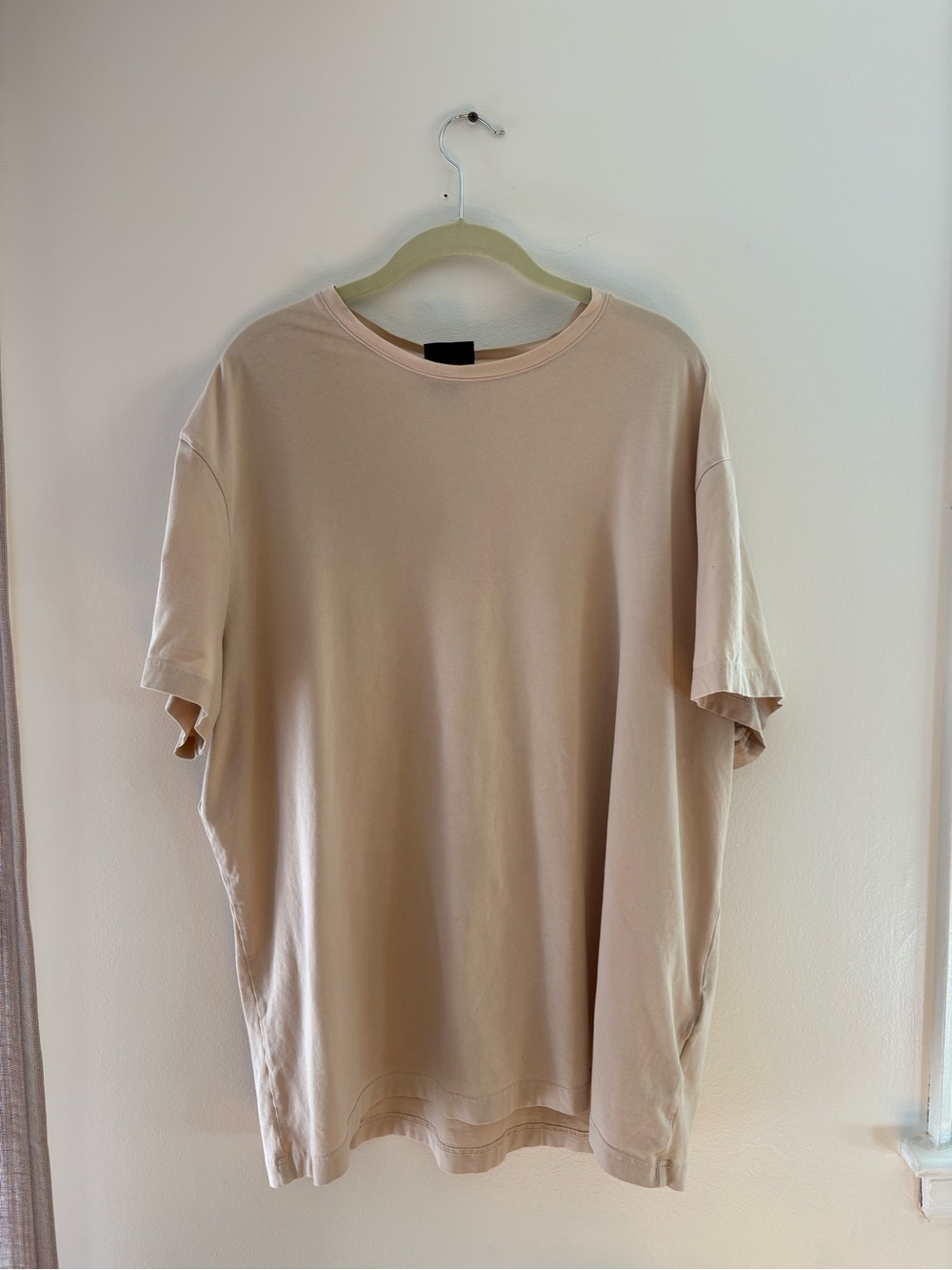 H&M Cream Men Oversized T-shirt